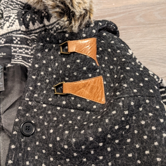 SOLD - Smythe Fair Isle Wool Coat - Picture 9 of 11